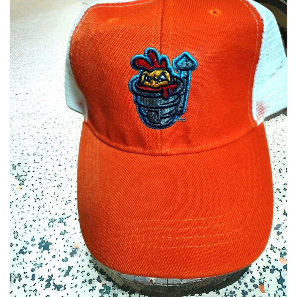 Vintage Orange Booyah Bait Co. Trucker Hat - Fishing Apparel